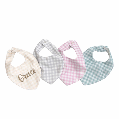 Babero bandana vichy